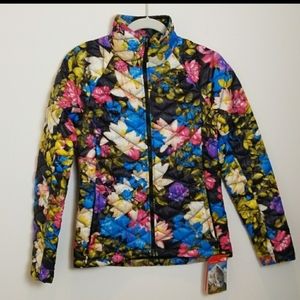North Face Floral Thermoball Puffer Jacket NWT